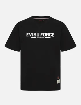 EVISU FORCE Daicock Print T-shirt
