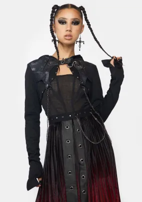 Woven Short Coat-